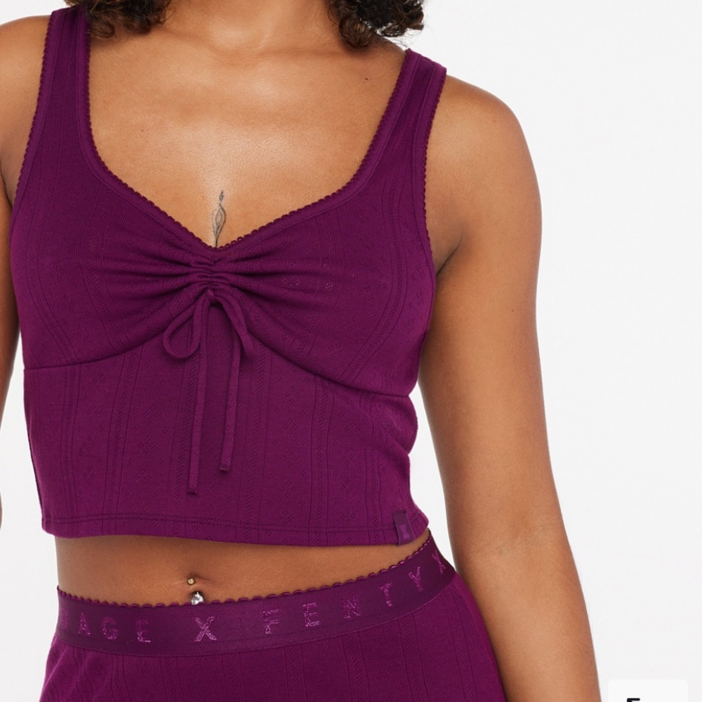 Savage X Fenty Sleep Crop Top